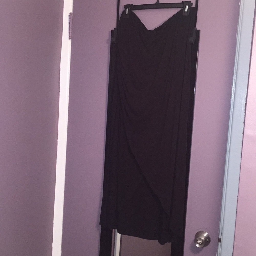 New York & Company Tulip Hem Maxi Skirt